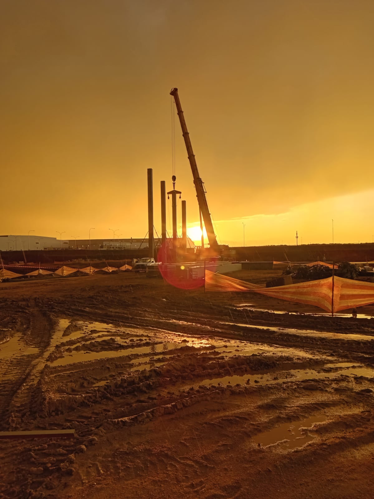 Titan Crane in action